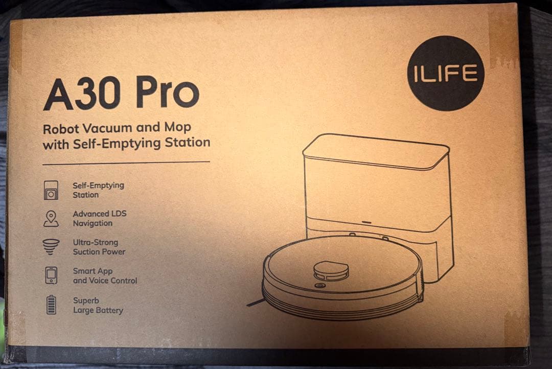 【新品、未開封】ILIFE A30 Pro ロボット掃除機本体