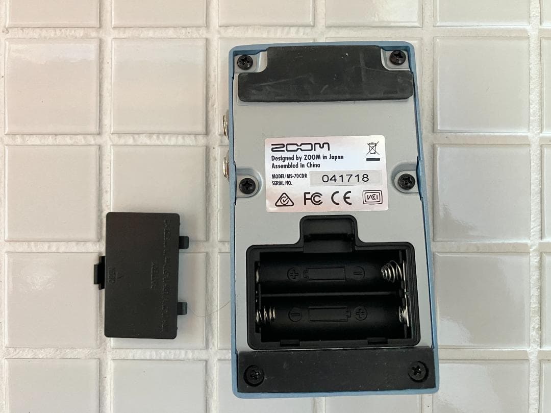 ZOOM MS-70CDR / ギター・ベース用マルチストンプ