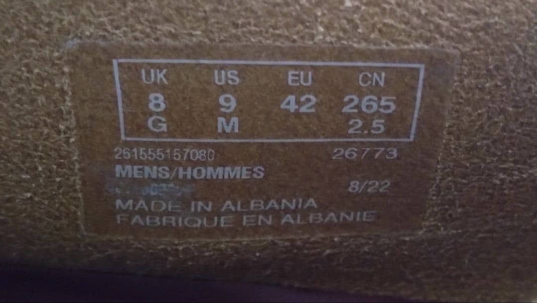 クラークスワラビー　US9