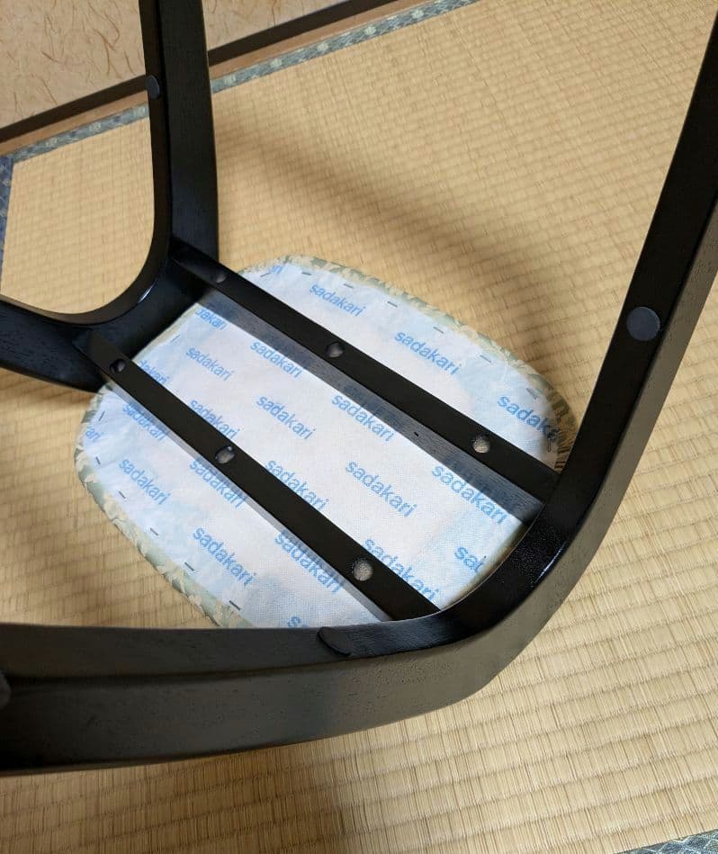 【美品】 貞苅椅子製作所・法事椅子３脚