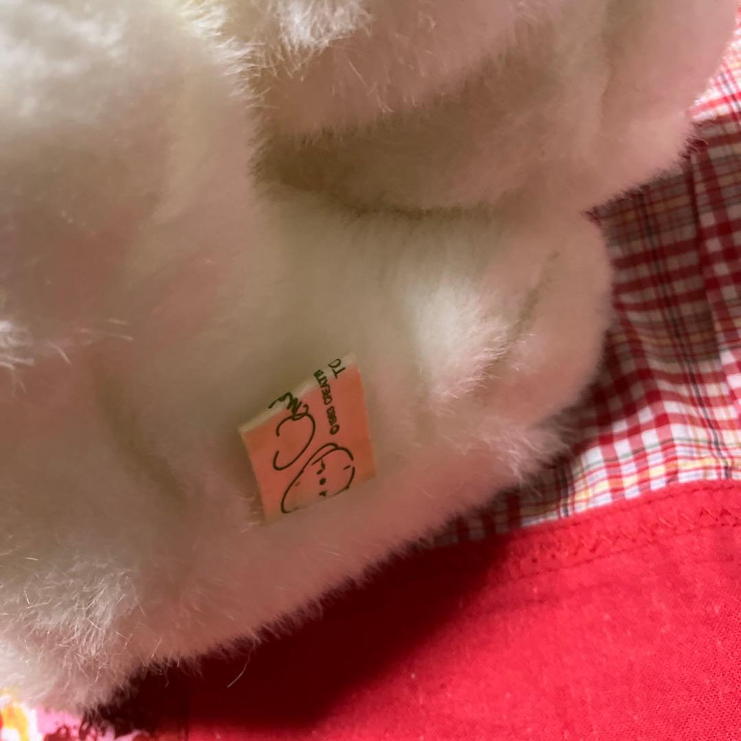 レトロぬいぐるみ犬うめ吉ぬいぐるみ　お座り犬　レトロ