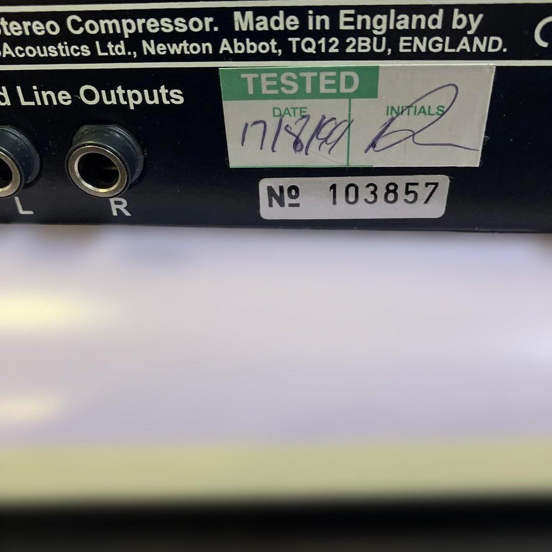 JOEMEEK C2 ステレオコンプレッサー　イングランド製