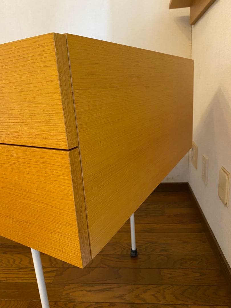 新品展示のみピエールポラン机デスクMETROCS定価209,000円無印イームズ