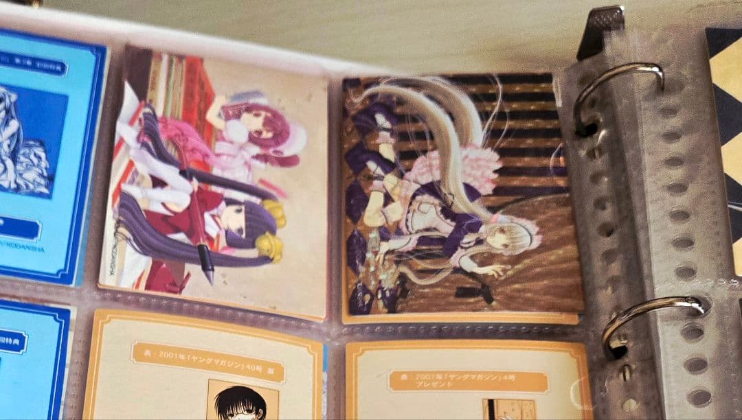 ちょびっツ　原作版トレーディングカード　バインダー付き　55枚セット