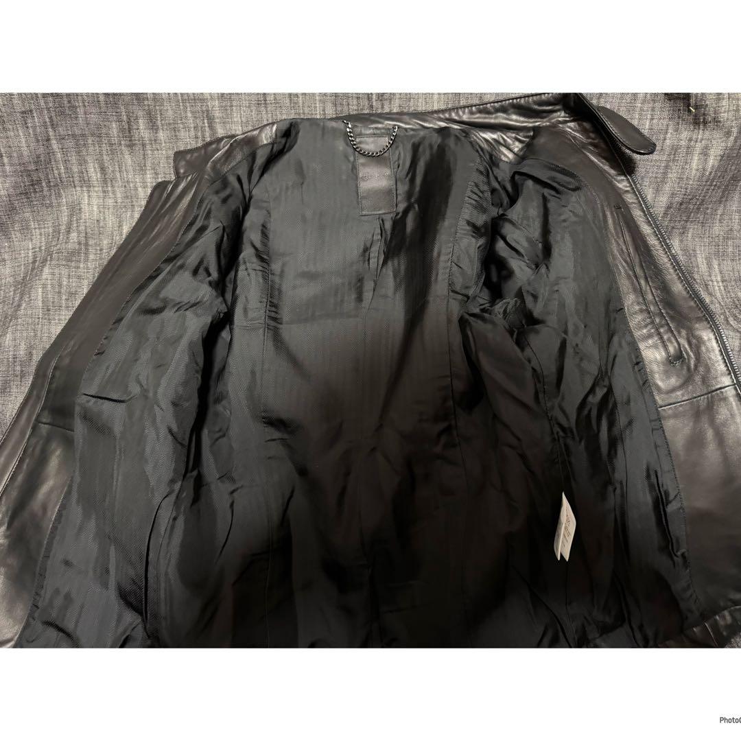 定価104500円　GalaabenD オイルドラムレザー　ライダース　M 黒