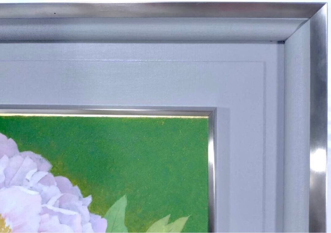 【日展会友】間瀬琳一「春輝」肉筆 外務省買上 【期間限定】特価