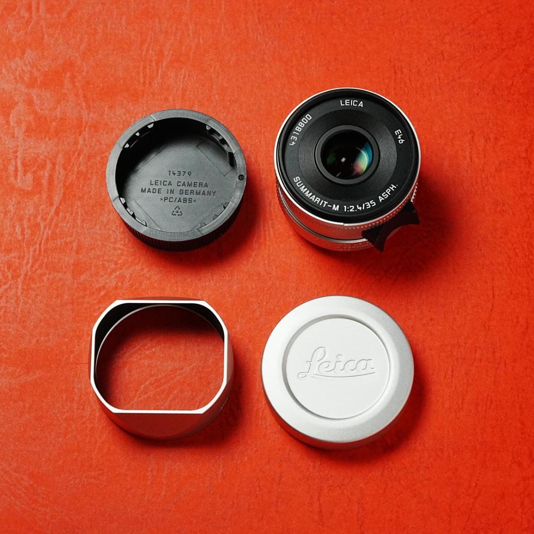 ライカ ズマリットM f2.4/35mm シルバー　ASPH　OH済