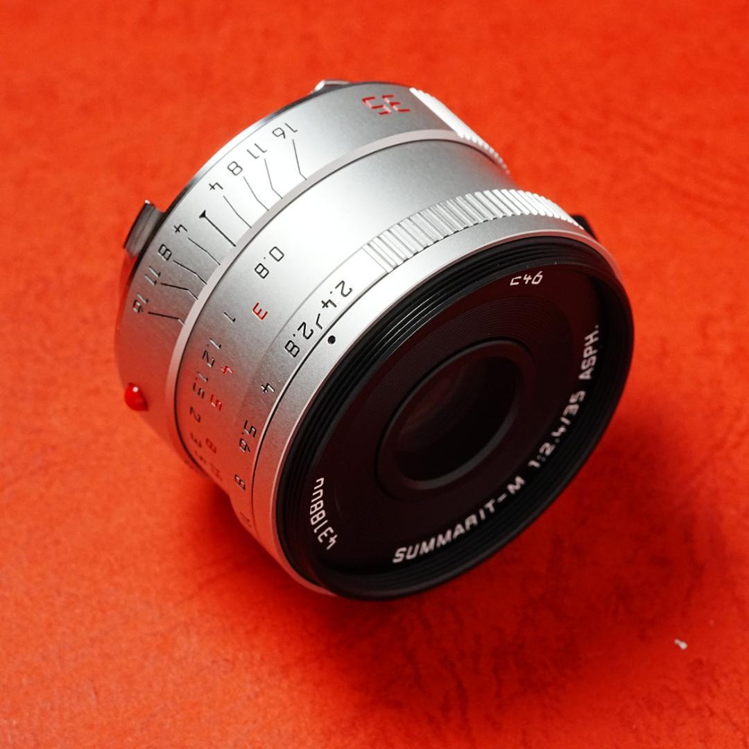 ライカ ズマリットM f2.4/35mm シルバー　ASPH　OH済