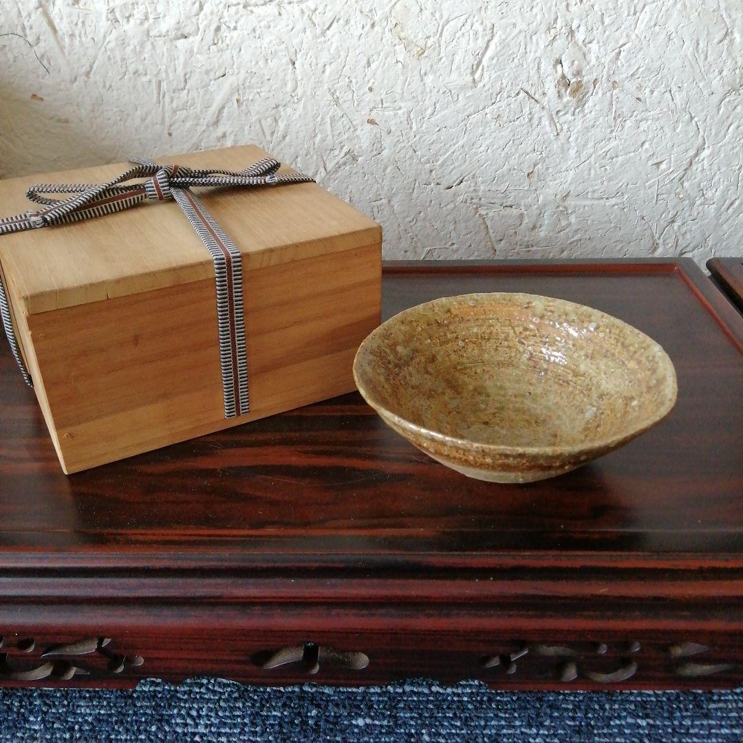 古常滑　二度焼茶碗