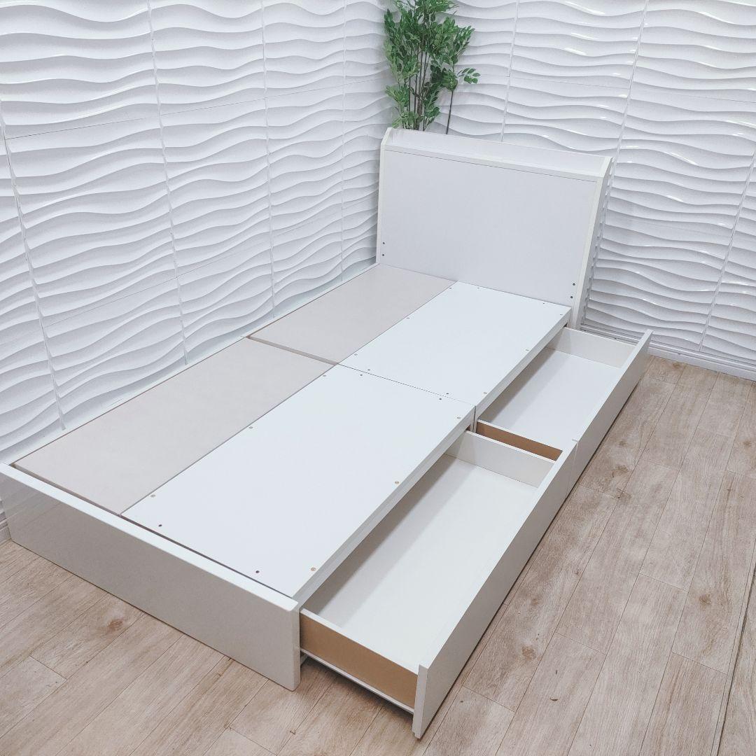 ◇ニトリ◇ベッドフレーム◇収納付き◇シングルサイズ◇大阪兵庫京都奈良滋賀和歌山◇