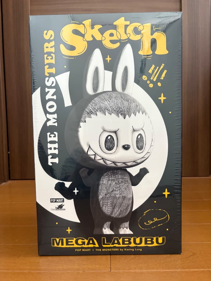 POPMART　MEGA LABUBU 400% Sketch　LABUBU