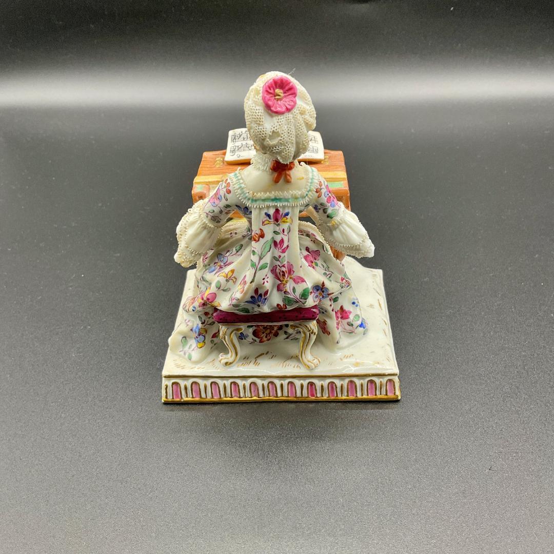 マイセン MEISSEN 五感の寓意 「聴覚」 フィギュリン フィギュア