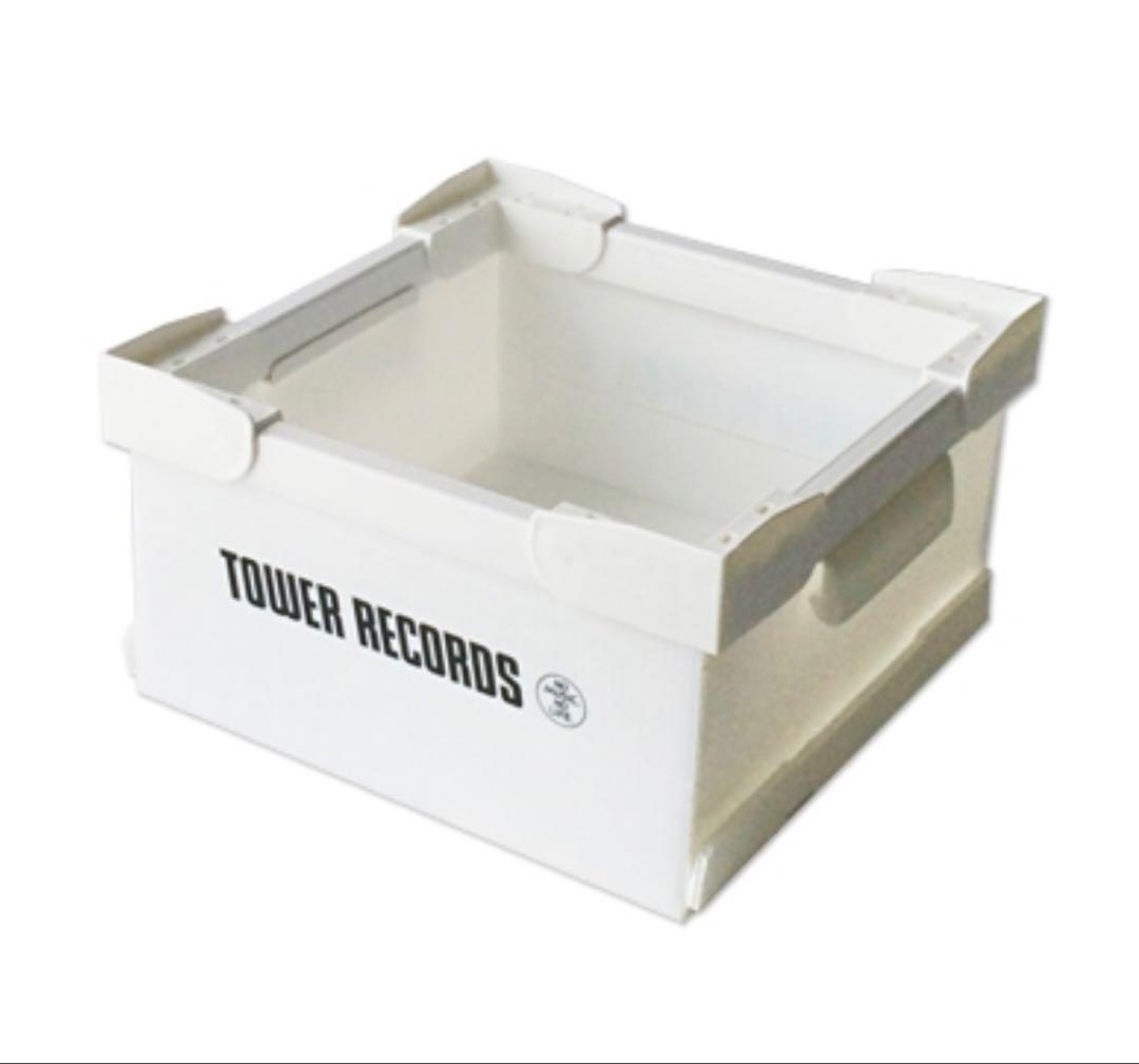 タワレコ CDコンテナ 7台セットWhite TOWER RECORDS
