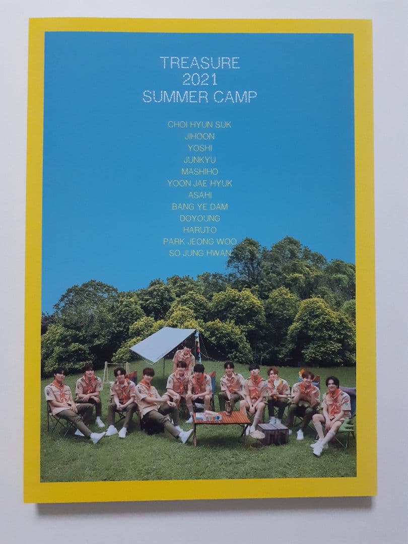 アイドル TREASURE 2021 SUMMER CAMP DVD
