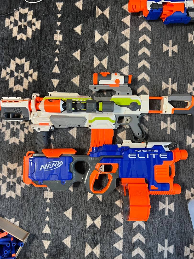 Nerf Hyperfire Elite & X-Shot セット