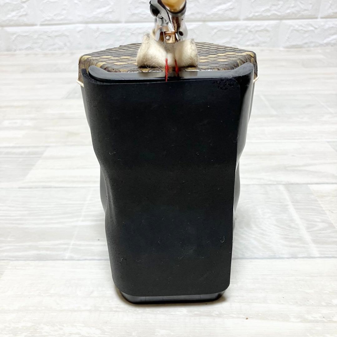 蛇皮　本革　高級 二胡 中国 弦楽器 彫刻 民族楽器 ケース付き　付属品多数