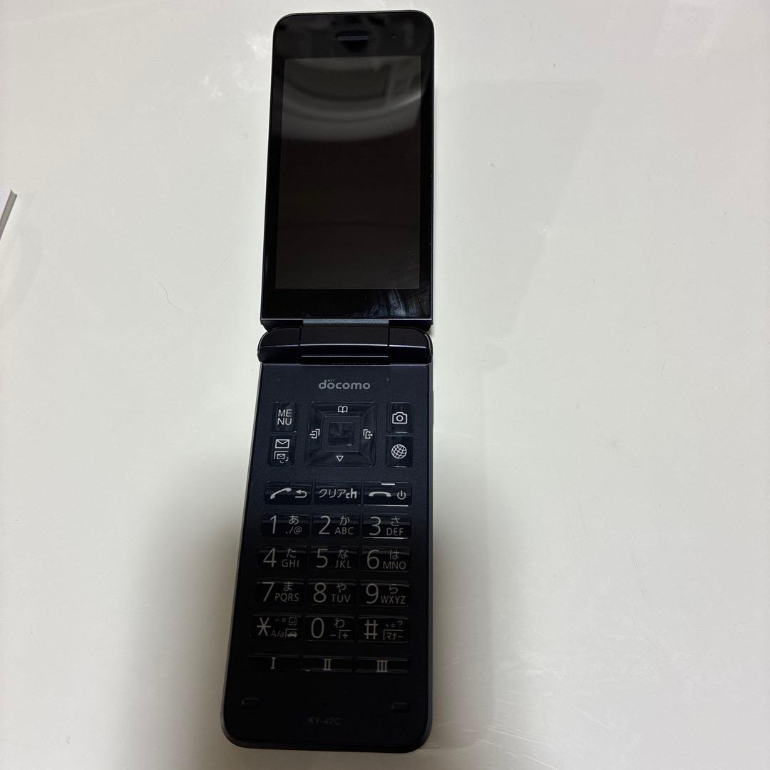 docomo DIGNO KY-42C ブラック 本体