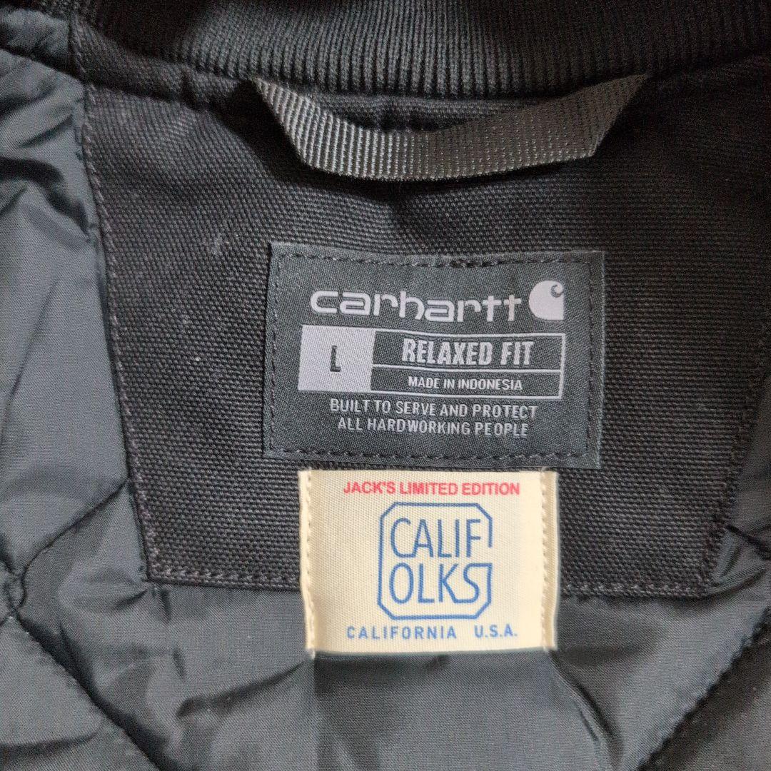 Carhartt CALIFOLKS ブラックベスト L
