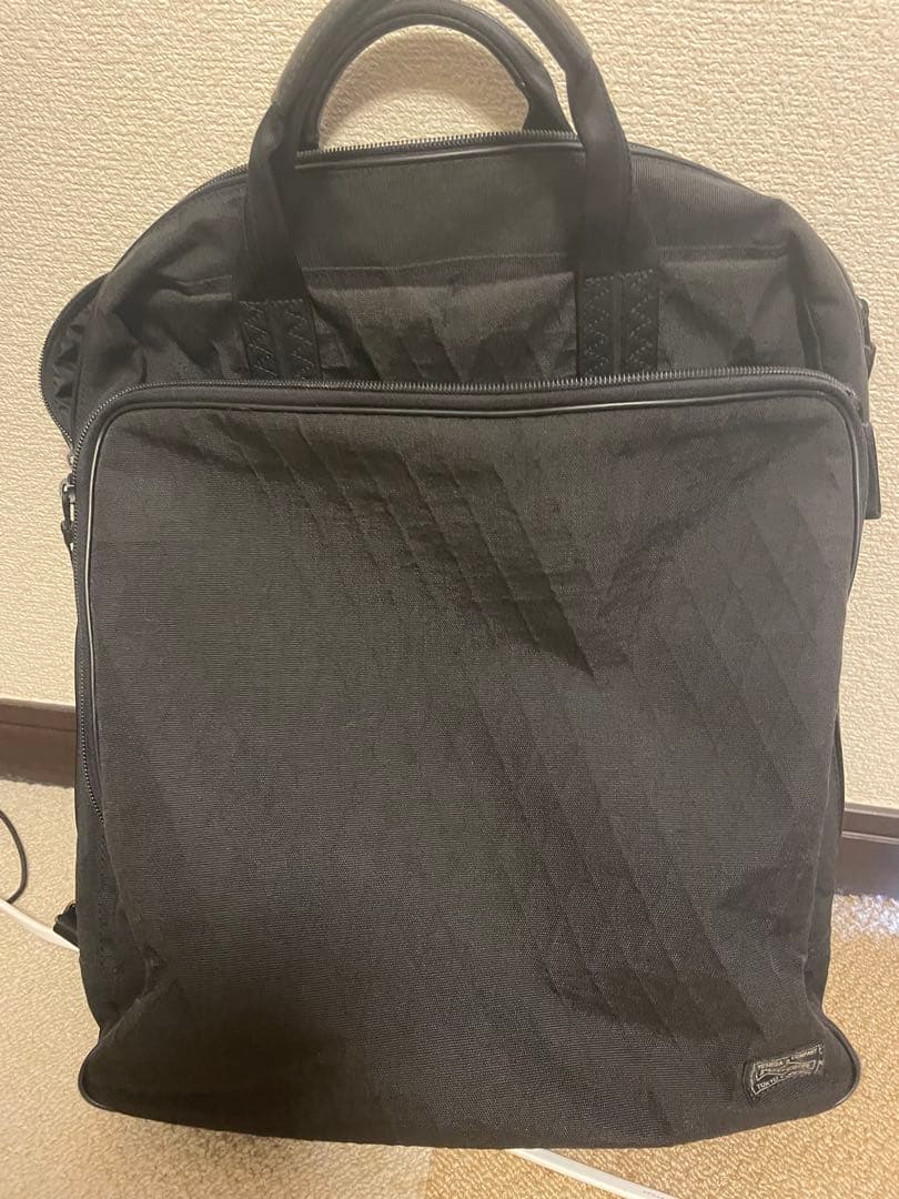美品‼️PORTER ブラック ビジネスリュックサック