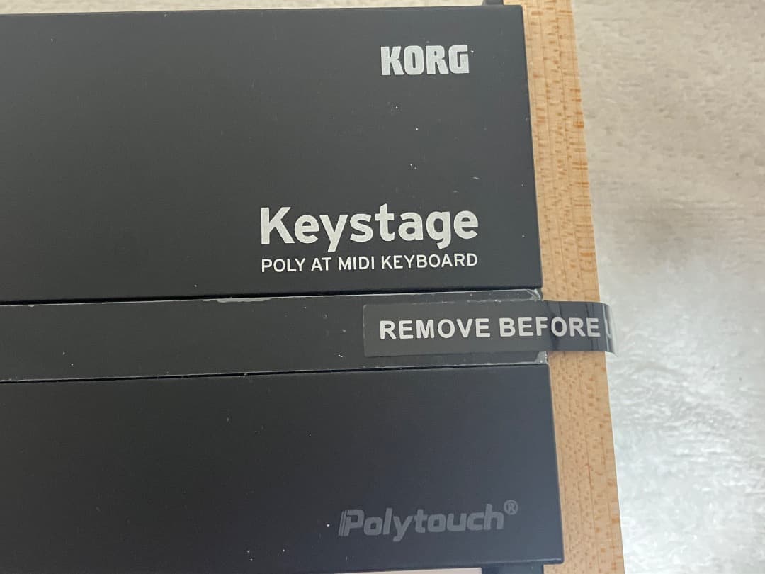 KORG Keystage 61鍵 MIDIコントローラー