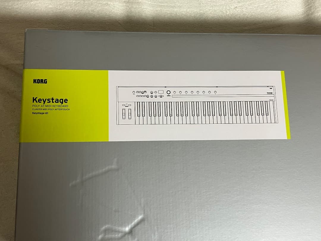 KORG Keystage 61鍵 MIDIコントローラー