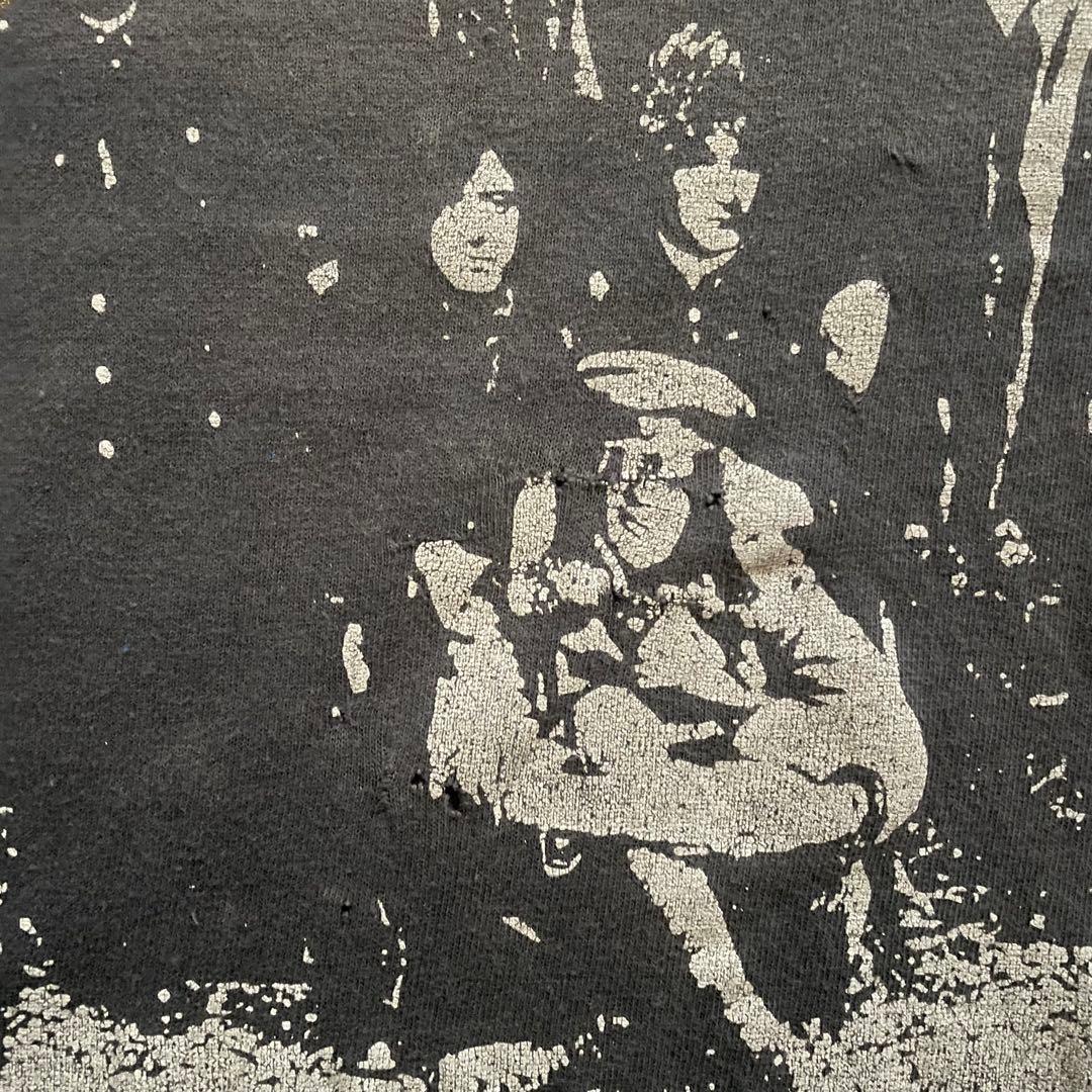 80s Led Zeppelin 極上 サンフェード USA製 シングルステッチ