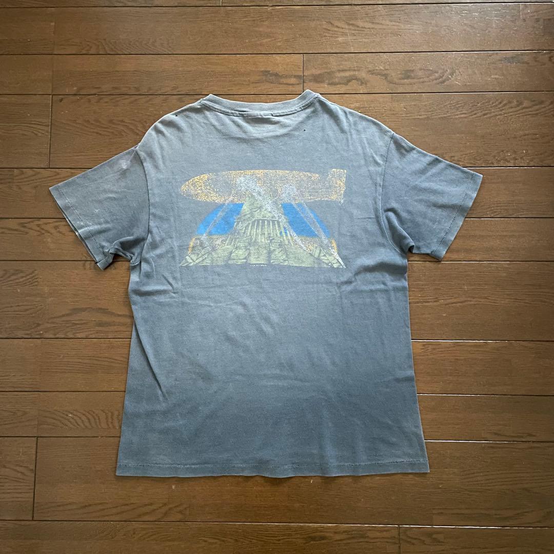 80s Led Zeppelin 極上 サンフェード USA製 シングルステッチ