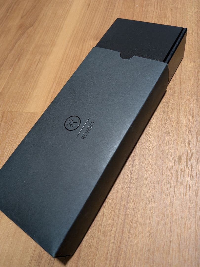 【希少模様】五大陸×ROMEO No.3 青黒マーブル 専用ケース付き