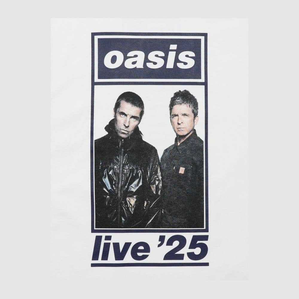 新品　oasis live '25 Tシャツ L ホワイト　オアシス　photo