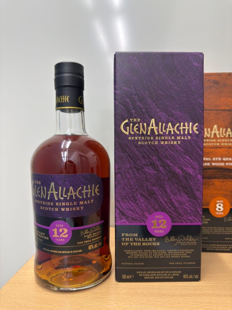 激安！グレンアラヒー8本セット　旧ボトル　15年　12年　10年