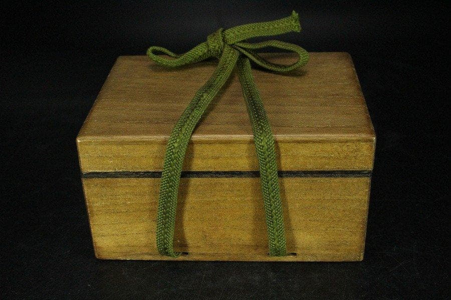 古清水 香合 仁清 在印 10cmx7cm 時代 茶道具 旧家蔵出