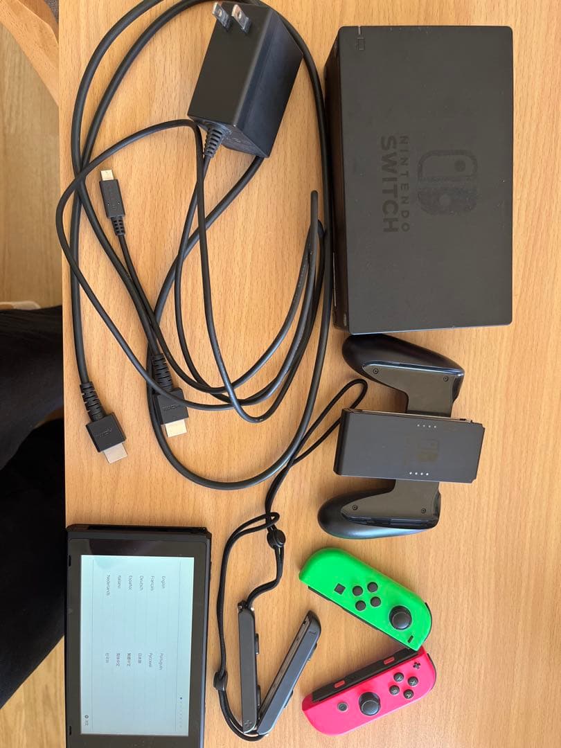 Nintendo Switch 本体 ネオンピンク/ネオングリーン