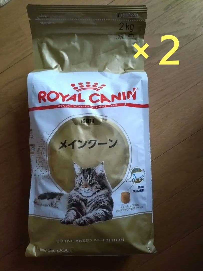  CANIN メインクーン 2kg ドライフード　２袋