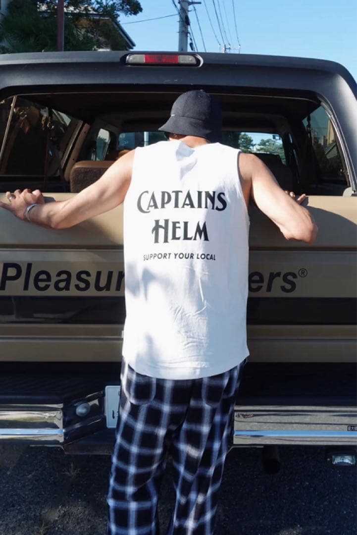 新品 25sp CAPTAINS HELM SYL LOGO TANK TOP