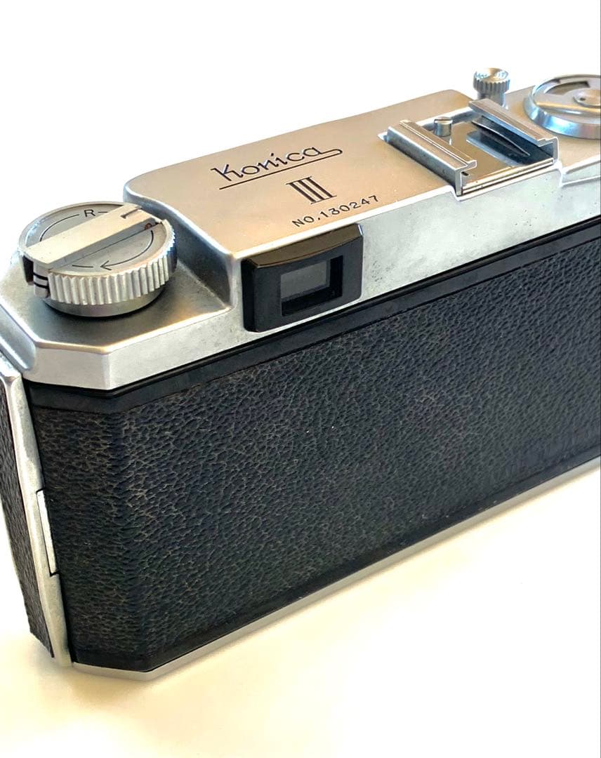 Konica III レンジファインダーカメラ、ストロボ付き