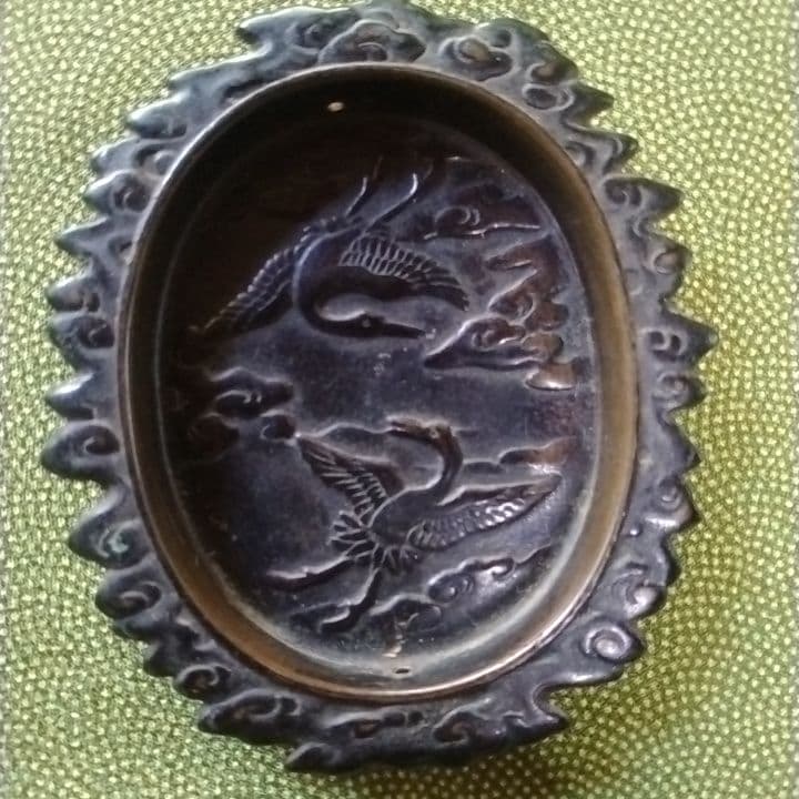 襖引き手　名越昌晴　銘入り　 和骨董　古美術品　アンティーク6枚セット