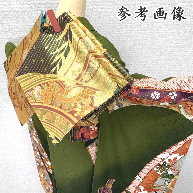 神猫412z33.412y16.小物.507u20〇古典柄 振袖 金彩