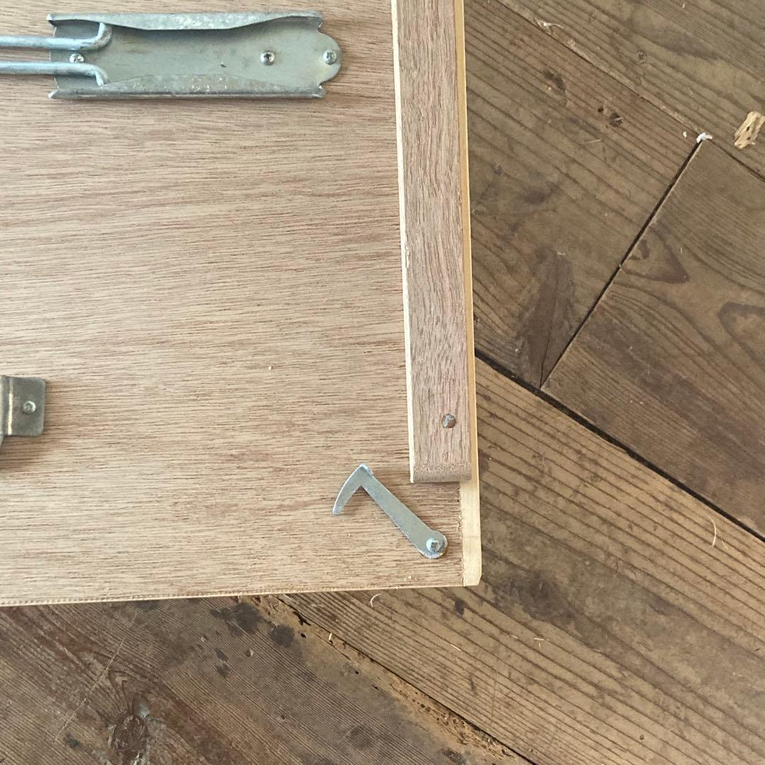 当時もの 未使用 ヴィンテージ レトロ 折り畳み 裁縫テーブル