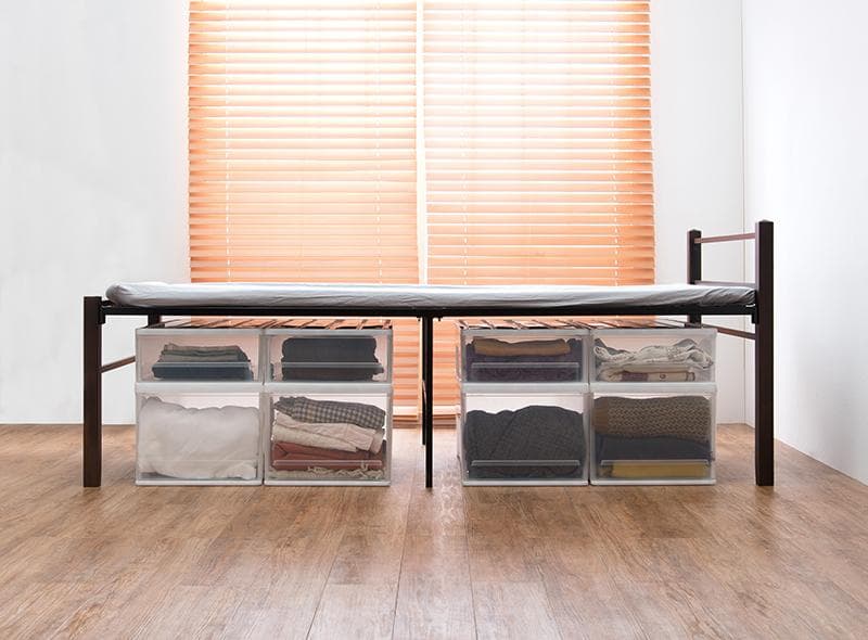 【新品・未使用】　 シングルベッド 　ハイタイプ