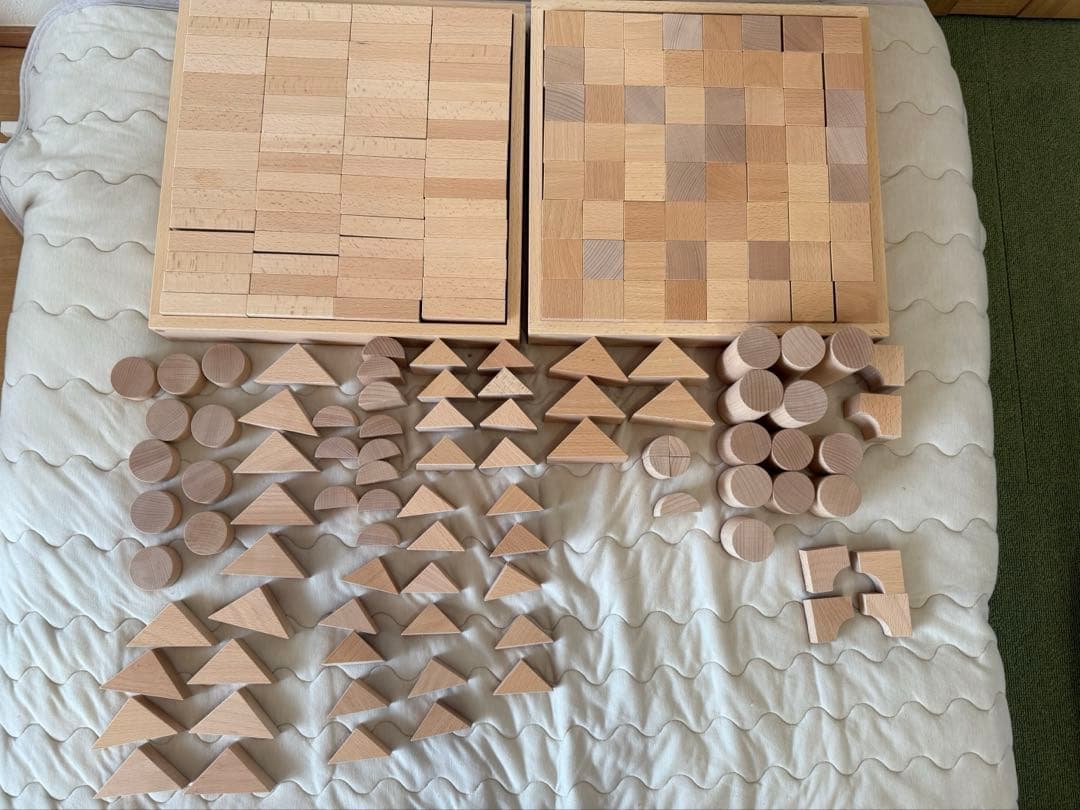 小さな大工さん　積み木　40mm 箱付き