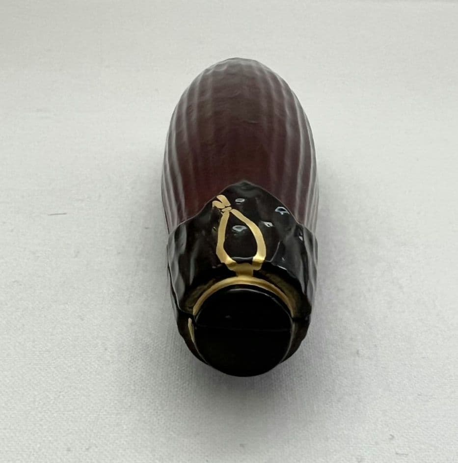 溜 一閑塗 傘香合 中村宗悦 茶道具