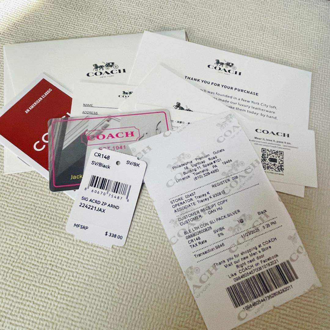 タグちぎれ　新品未使用 Coach ローレル ショルダー バッグ CR148