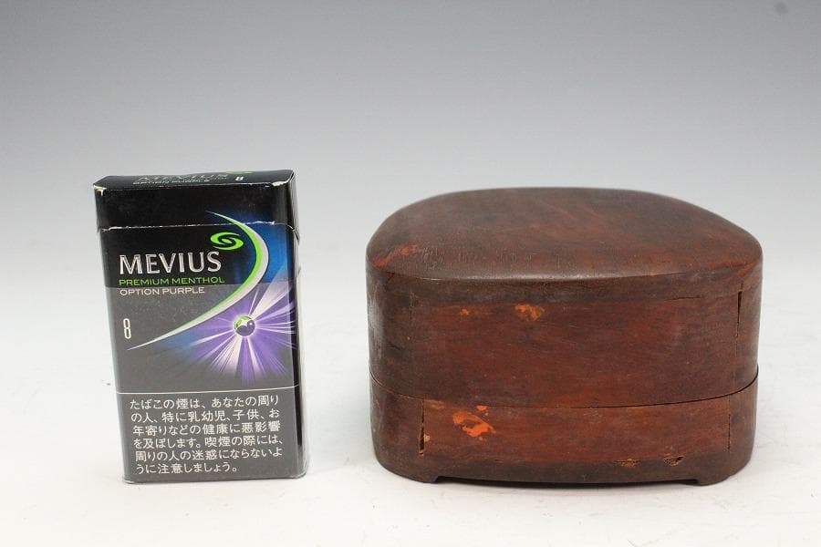 中国美術 楕円形 端渓 硯 文房具(K-LC733)