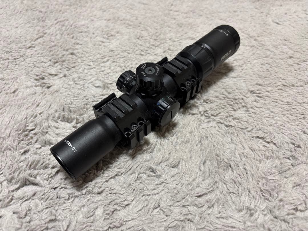 ショートスコープ ブラック レールマウント