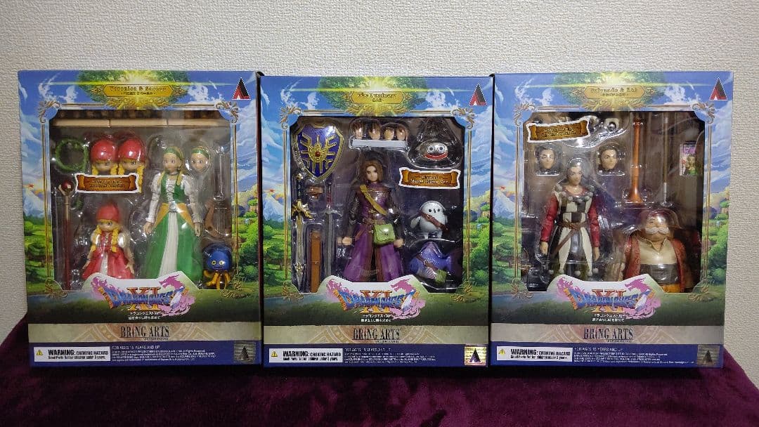 ドラゴンクエストⅩⅠ 限定版 ブリングアーツ 主人公 ベロニカ＆セーニャ