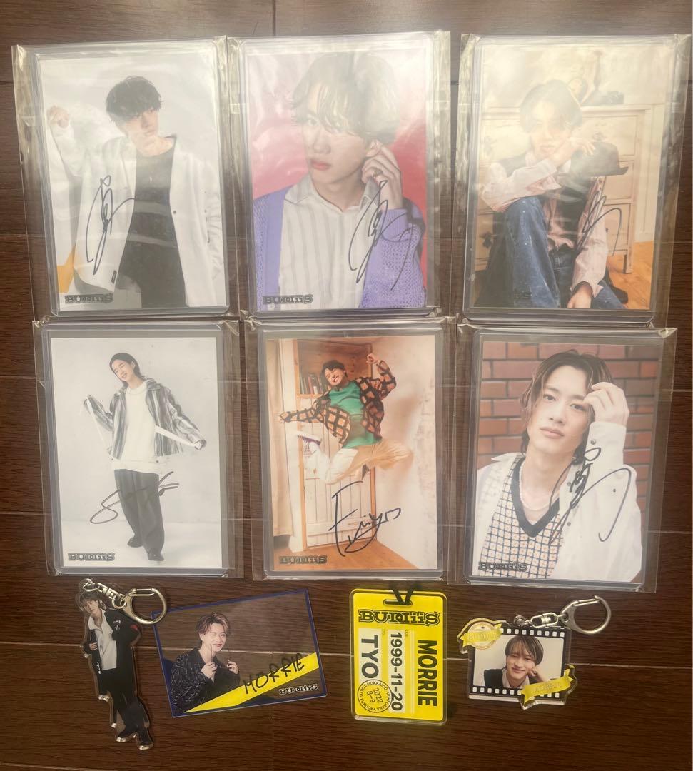 EBiDAN BUDDiiS 生写真 サイン MORRIE SHOOT FUMI