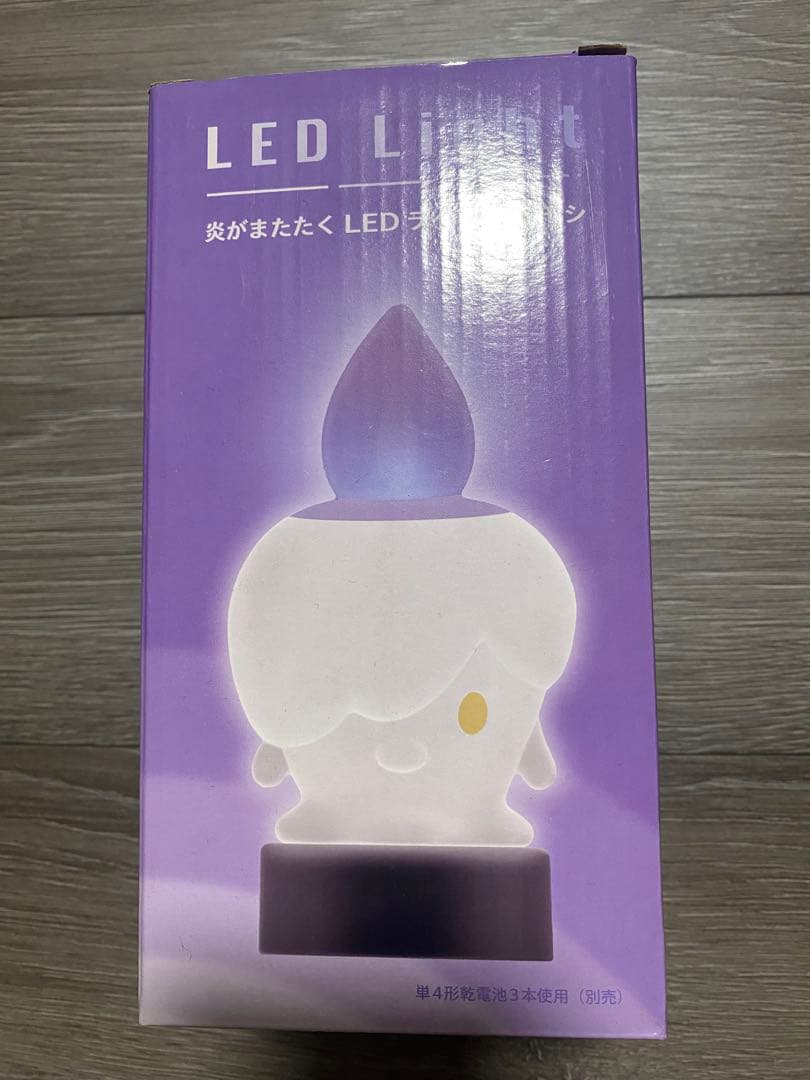 炎がまたたくLEDライト シャンデラ ランプラー ヒトモシ 3点セット ポケモン