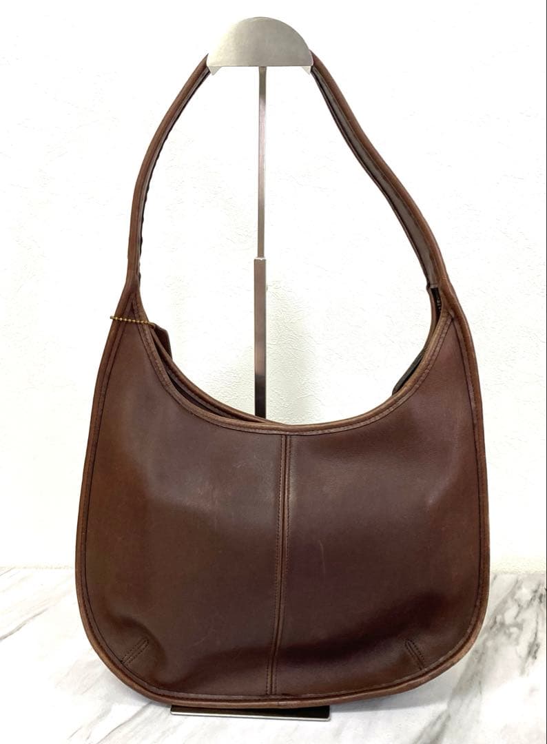 #オールドコーチ　ハンドバッグ　ブラウン　OLD COACH ワンショルダー