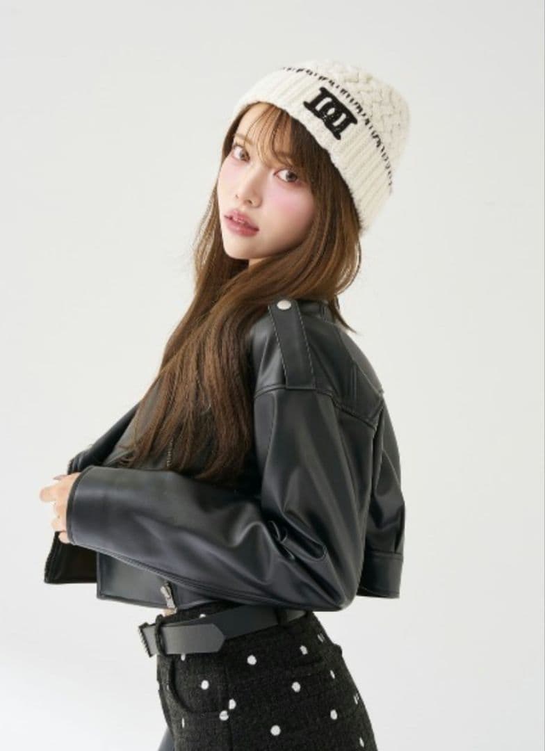 ダーリッチ DDロゴバスケットニットビーニー