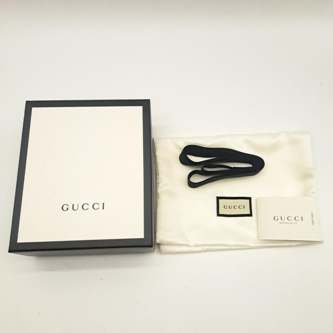 グッチ 二つ折り財布 オフィディア マーモント シェリーライン GG